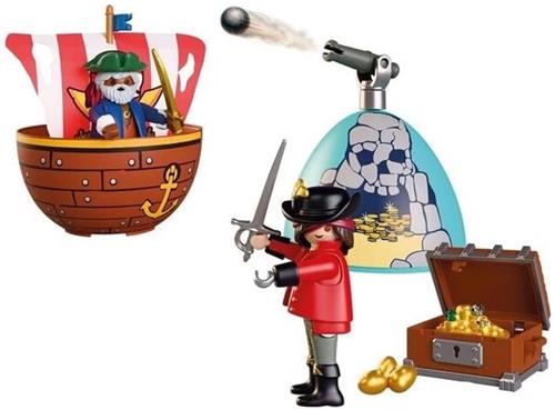 Playmobil  72100  Piraten speelset  2-in-1 schatei