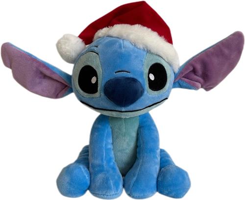 Disney - Lilo & Stitch - Stitch Santa Hat - Pluche - Knuffel - 25cm - Vanaf 0m