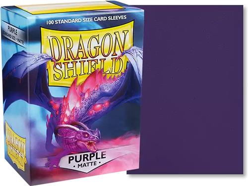 Dragon Shield MATTE - Purple (100ct) - EN