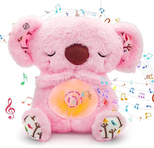 Equivera Ademende Knuffel - Kalmerende Knuffel - Slaapotter - Ademhalingsknuffel - Slaapknuffel - Breathing