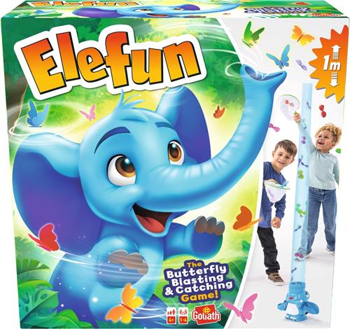 Goliath Elefun - Actiespel - Kinderspel - Familiespel - Vang de vlinders