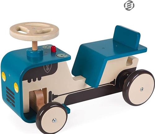 Equivera Looptractor - Loopauto - Loop Tractor - Loopauto Tractor - Jongen - Looptrekker