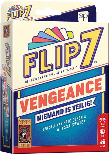 999 Games - Flip 7: Vengeance - Kaartspel - In Flip 7: Vengeance is niemand veilig! Durf jij het aan?