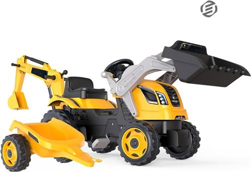 Equivera Looptractor - Loopauto - Loop Tractor - Loopauto Tractor - Jongen - Looptrekker