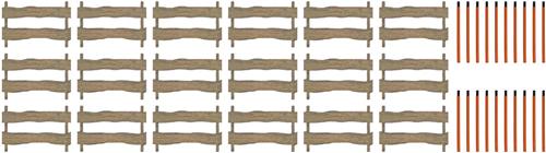 Busch - Schneefangzäune Usw. H0 (Bu1120) - modelbouwsets, hobbybouwspeelgoed voor kinderen, modelverf en accessoires