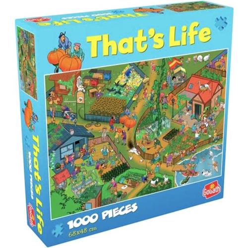 Puzzel - Goliath That's Life Allotment Garden Puzzel - legpuzzel