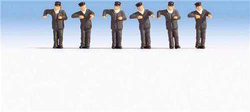 NOCH 15281 H0 Machinisten stoomlocomotief figuren Geverfd, Staand