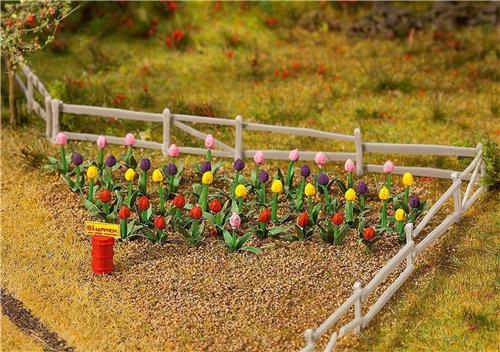 Faller - 36 Tulpen - modelbouwsets, hobbybouwspeelgoed voor kinderen, modelverf en accessoires