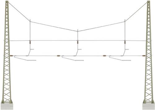 Viessmann Modelltechnik 4162 H0 Bovenleidingportaal Universeel 1 stuk(s)