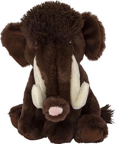 Pluche knuffel mammoet van 22 cm - Speelgoed knuffeldieren dino