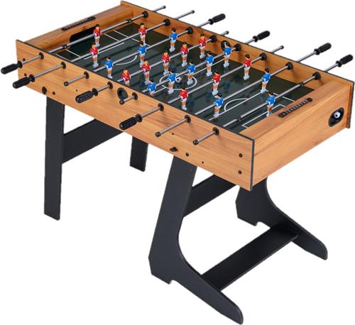 COSTWAY Tafelvoetbaltafel inklapbaar voor 2-4 spelers, 120 cm voetbaltafel
