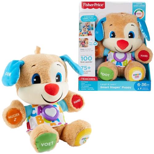 Fisher-Price leerplezier eerste woorden puppy Nederlandstalig