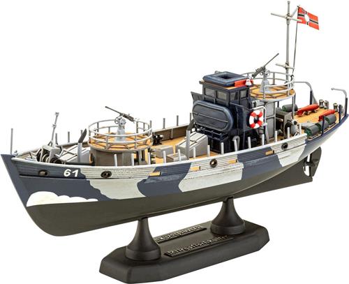 1:144 Revell 05242 KFK Kriegsfischkutter - Mine warfare vessels - Schip Plastic Modelbouwpakket
