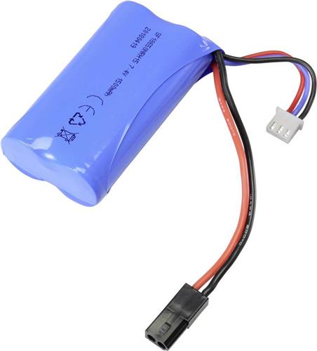 Reely Li-ion accupack 7.4 V 1500 mAh Aantal cellen: 2 1 C Racingpack Mini