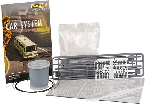 Faller - 1:87 Car System Startset Wegebouw (3/22) *fa161451 - modelbouwsets, hobbybouwspeelgoed voor kinderen, modelverf en accessoires