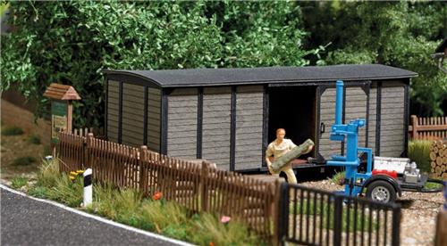 Busch - Behelfsschuppen Tt (5/21) * - BU8774 - modelbouwsets, hobbybouwspeelgoed voor kinderen, modelverf en accessoires