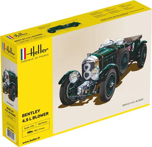 1:24 Heller 80722 Bentley Blower Car Plastic Modelbouwpakket