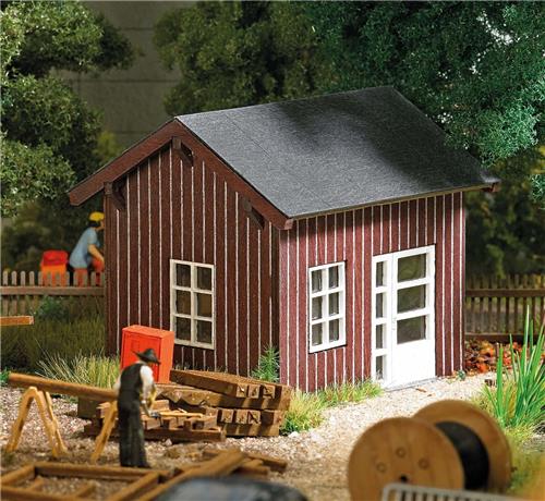 Busch - Kleine Werkstatt H0 (5/20) * - BU1554 - modelbouwsets, hobbybouwspeelgoed voor kinderen, modelverf en accessoires