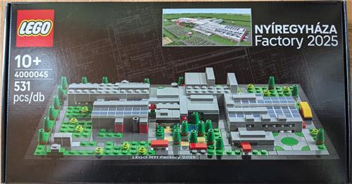 LEGO 4000045 NyÃ­regyhÃ¡za Factory 2025 - 531 onderdelen - Employee Exclusive