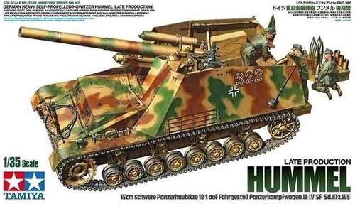 1:35 Tamiya 35367 Pz-Haubitze Hummel (Late Production) Plastic Modelbouwpakket