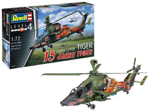 1:72 Revell 63839 Eurocopter Tiger - 15 Years Tiger - Model Set Plastic Modelbouwpakket