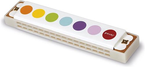 Janod Confetti - Mondharmonica - Voor Kleine Muzikanten! - Gemaakt Van Metaal - 13 x 2.8 x 2 cm - Geschikt Vanaf 3 Jaar