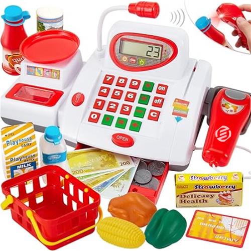 Equivera Speelgoed Kassa - Speelgoed Kassa - Kinderspeelgoed - Winkeltje Spelen