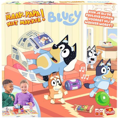 Goliath Sshh Maak Papa Niet Wakker Bluey (NL)  Kinderspel  Actiespel  Bordspel