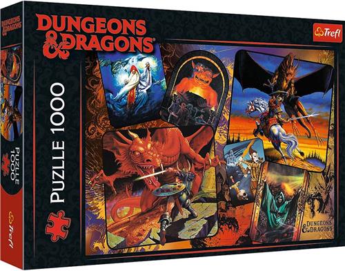 Trefl Trefl 1000 - De oorsprong van Dungeons & Dragons / Hasbro Dun