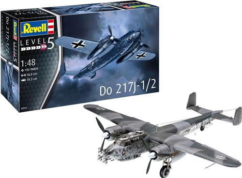 1:48 Revell 03814 Do 217J-1/2 Plane Plastic Modelbouwpakket