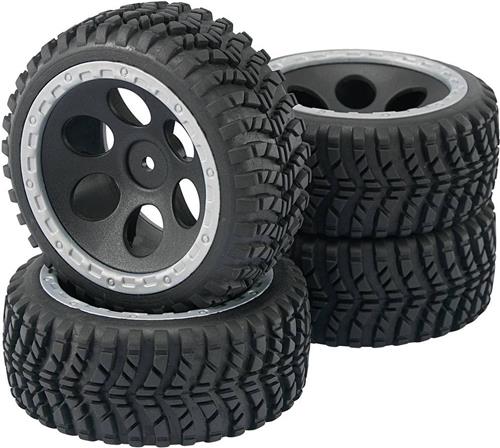 Reely 1:10 Buggy Complete wielen Fighter Gatdesign Zwart 2 stuk(s)