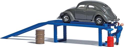 Busch - A-set: Ölwechsel H0 (2/19) * (Bu7829) - modelbouwsets, hobbybouwspeelgoed voor kinderen, modelverf en accessoires