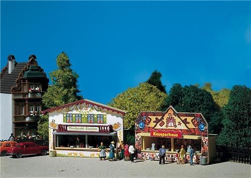 Faller - 2 Marktstalletjes