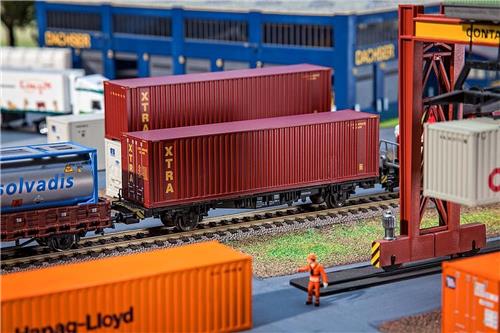 Faller - 40' High-Cube Container XTRA - modelbouwsets, hobbybouwspeelgoed voor kinderen, modelverf en accessoires