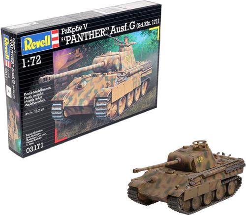 1:72 Revell 03171 PzKpfw V Pantner Ausf.G (Sd.Kfz. 171) Plastic Modelbouwpakket