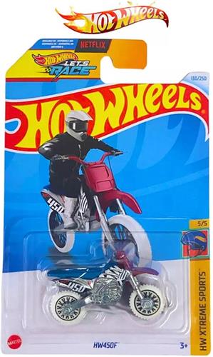 HOT WHEELS HW450F BLUE/RED 130/250 HW XTREME SPORTS 5/5 1:64