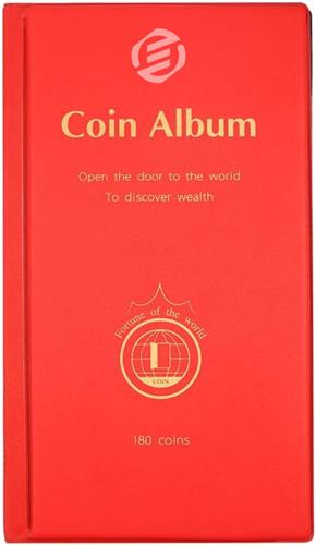Equivera Muntenalbum - Muntenverzamelmap - Munten Verzamelmap - Munten Verzameling Opbergsysteem - Muntenmap - Muntenhouders - Munten Opbergbladen - Munten Opbergen - Geld Verzamelmap - Geldalbum - Geldmap