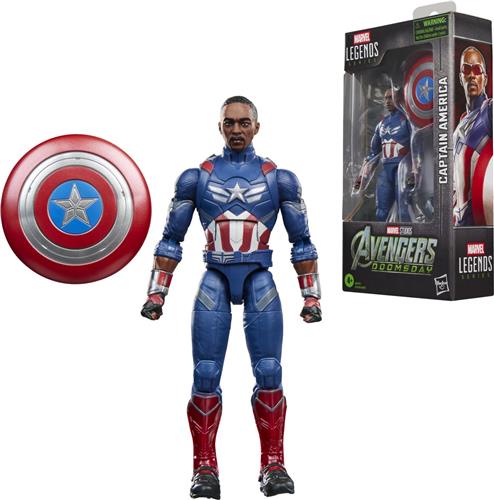 Marvel Legends Series Captain America uit Avengers: Doomsday van Marvel Studios, filmverzamelobject, actiefiguur van 15 cm, cadeau