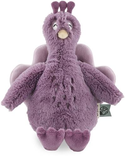 Trixie Knuffeldier Baby Mrs. Peacock  Zachte Knuffel van Gerecycleerde Materialen  18 cm
