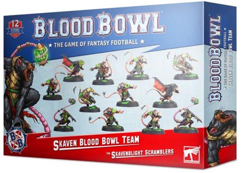 Games Workshop The Skavenblight Scramblers Skaven Blood Bowl Team