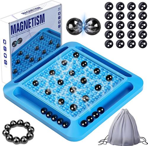 Solacis Magnetisch schaakspel - Magnetisch schaakbord - Reis schaakspel - Schaken - Schaakspel - Must have!