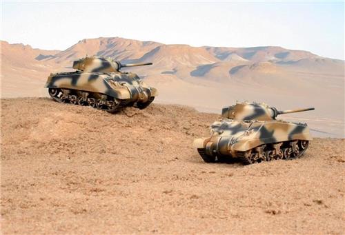 Italeri MI-7511 militair landvoertuig model 1:72 Montagekit Tank