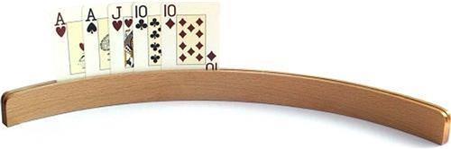 Kaartenlat 50 cm.gebogen blank multiplex