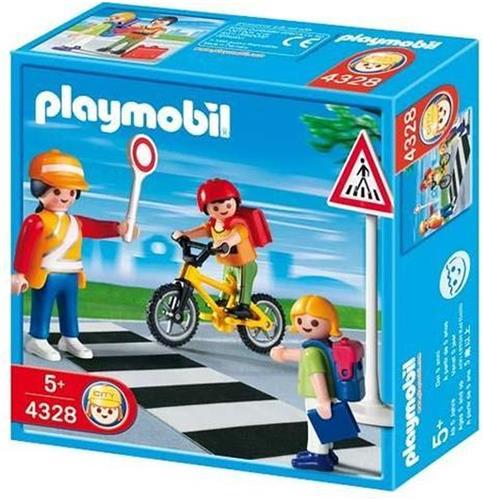 Playmobil Verkeersbegeleider met Kinderen - 4328