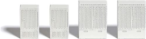 Busch - M-set:kabelverzweigerkästen (Bu7772) - modelbouwsets, hobbybouwspeelgoed voor kinderen, modelverf en accessoires