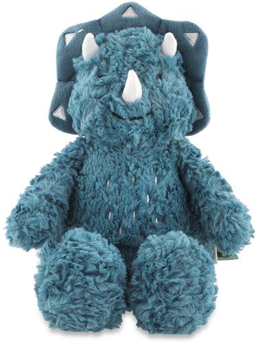 Trixie Knuffeldier Mr. Triceratops  Zachte Knuffel van Gerecycleerde Materialen  25 cm