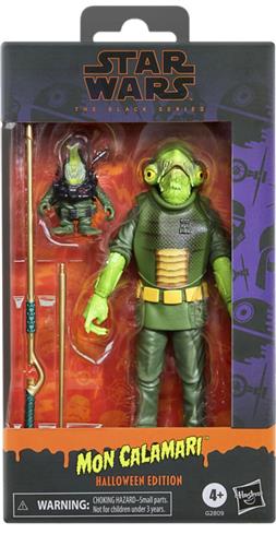 Star Wars The Black Series Mon Calamari (Halloween Edition), Star Wars Premium Collectible 6 Inch Action Figure