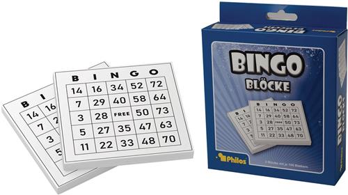 Philos Bingokaarten 200 vellen