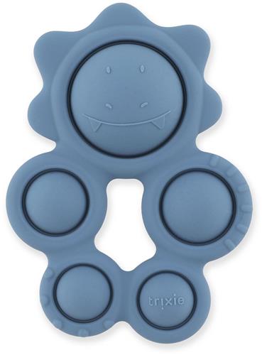 Trixie Siliconen Pop-It Speelgoed Mr. Triceratops  Sensorisch Babyspeelgoed