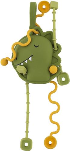 Trixie Sensorisch Trekspeelgoed van Siliconen Mr. Dino  Activiteitenspeelgoed voor Baby's
